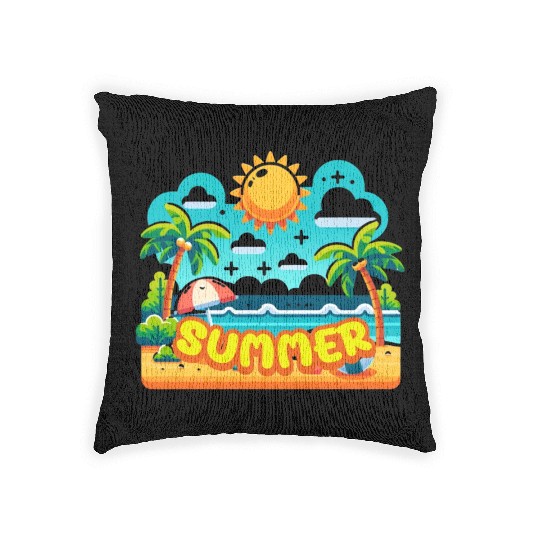 Summer Fun Woven Pillows
