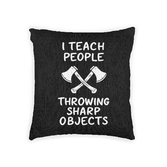 Axe Throwing Enthusiasts Championship Precision Woven Pillows