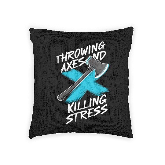Axe Throwing Enthusiasts Championship Precision Woven Pillows