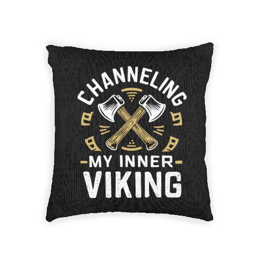 Axe Throwing Enthusiasts Championship Precision Woven Pillows