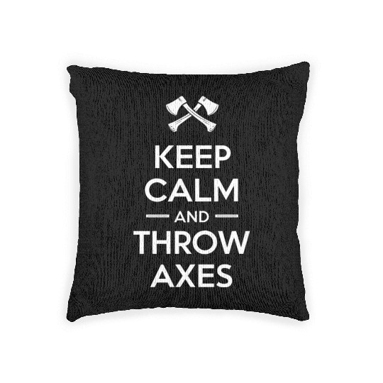 Axe Throwing Enthusiasts Championship Precision Woven Pillows