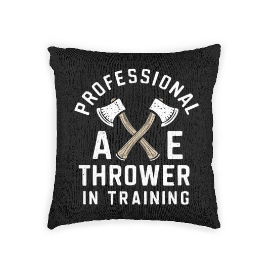 Axe Throwing Enthusiasts Championship Precision Woven Pillows