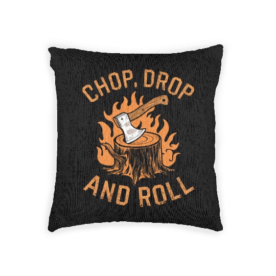 Axe Throwing Enthusiasts Championship Precision Woven Pillows