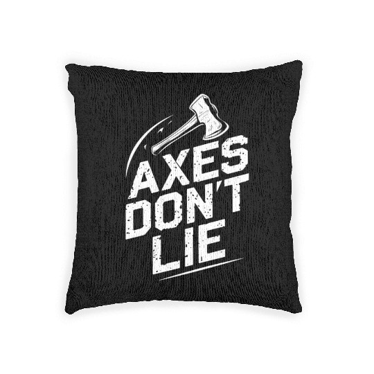 Axe Throwing Enthusiasts Championship Precision Woven Pillows