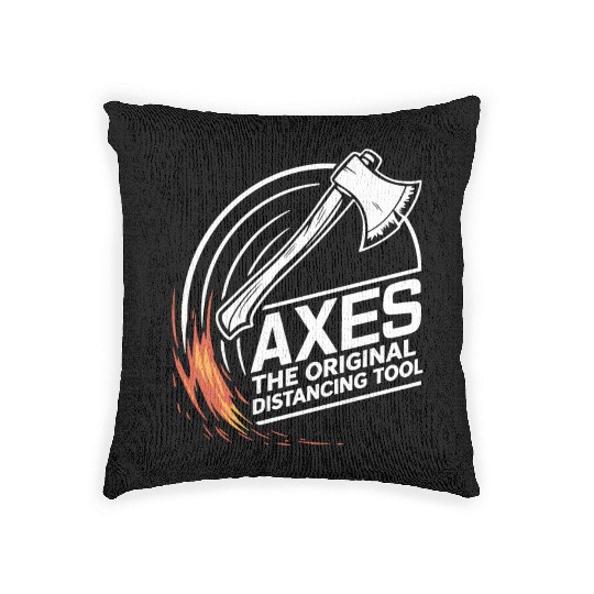Axe Throwing Enthusiasts Championship Precision Woven Pillows