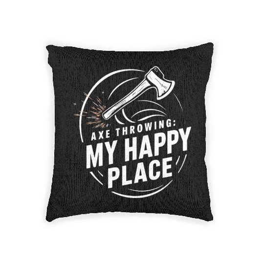 Axe Throwing Enthusiasts Championship Precision Woven Pillows