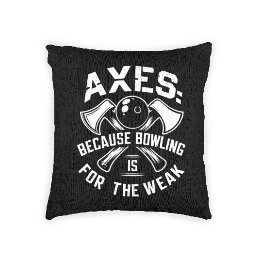 Axe Throwing Enthusiasts Championship Precision Woven Pillows