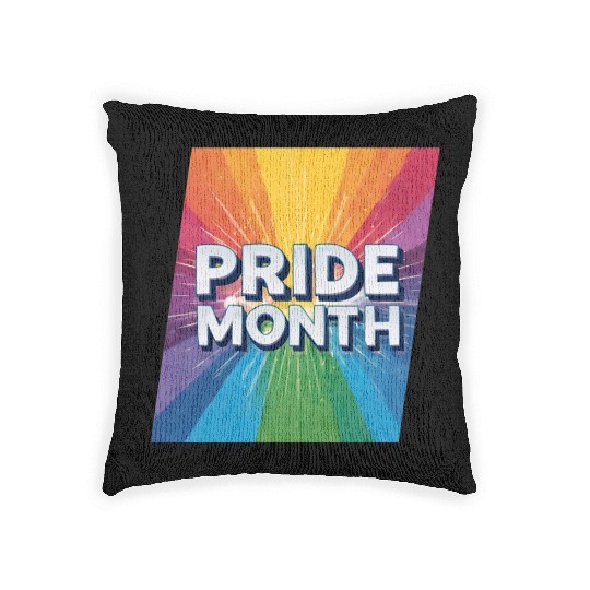 LGBTQ Pride Month Woven Pillows