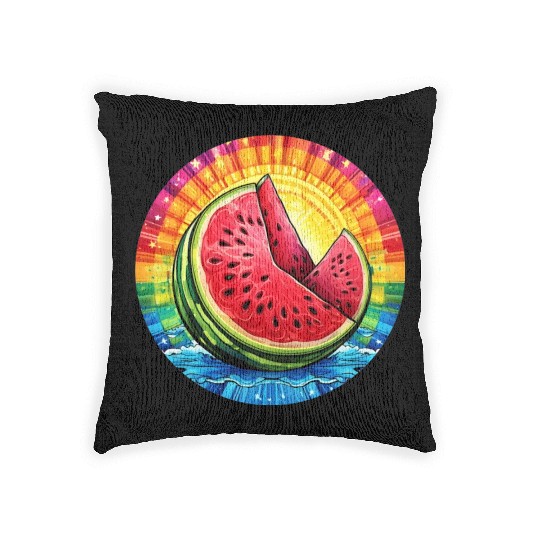 LGBTQ Melon Woven Pillows