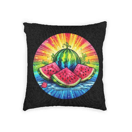 LGBTQ Melon Woven Pillows