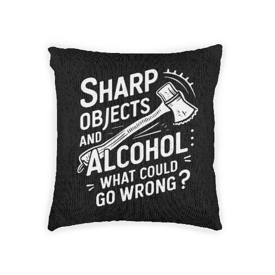Axe Throwing Enthusiasts Championship Precision Woven Pillows