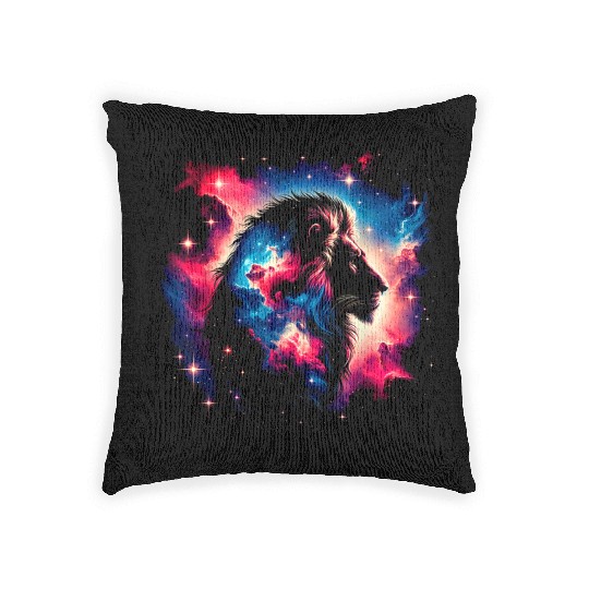 Cool Galaxy Graphic Space Art Woven Pillows