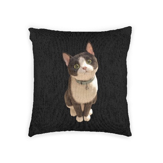 Cute kittens Woven Pillows