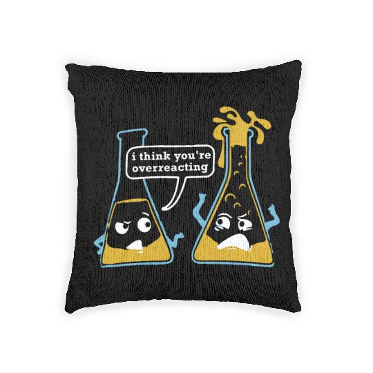 Funny Humor Science Teacher Unisex Woven Pillows