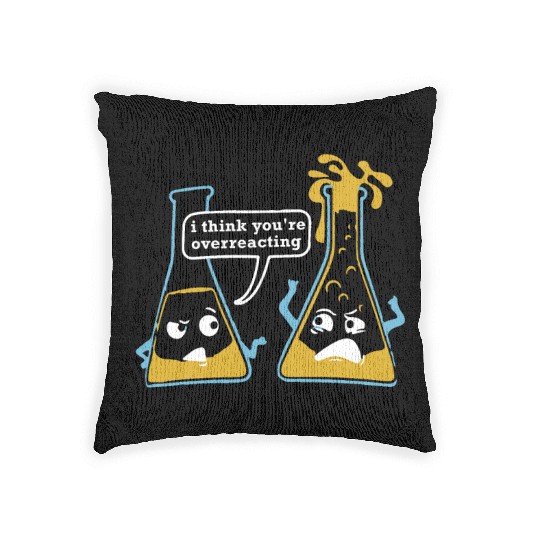 Funny Humor Science Teacher Unisex Woven Pillows