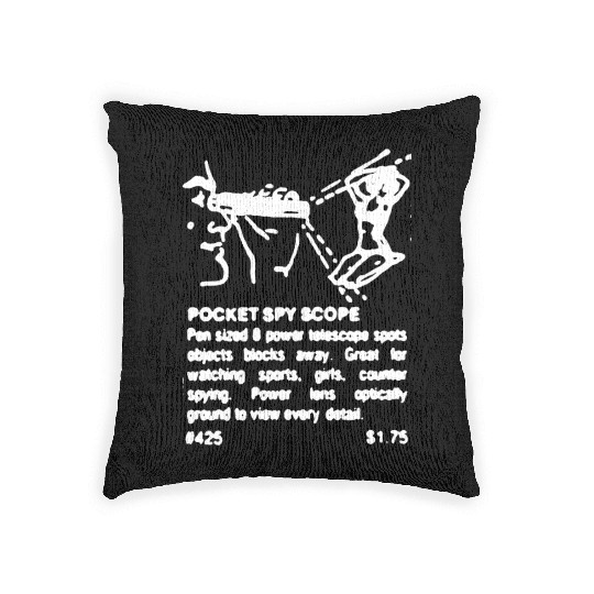 POCKET SPY SCOPE - V2 - W Woven Pillows