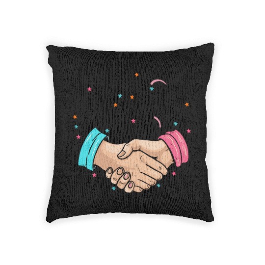 Ideal Friendship Day Gifts: Spread Joy & Happiness Woven Pillows