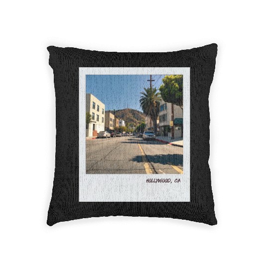 Mono Enterprises "Travels" Hollywood #3 Woven Pillows