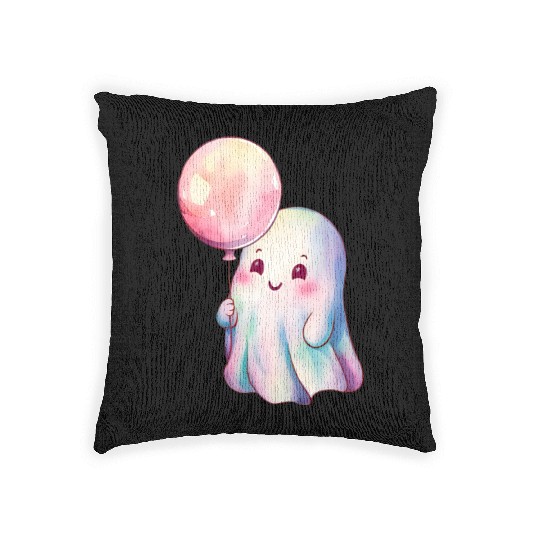 Balloon and Boo Woven Pillows