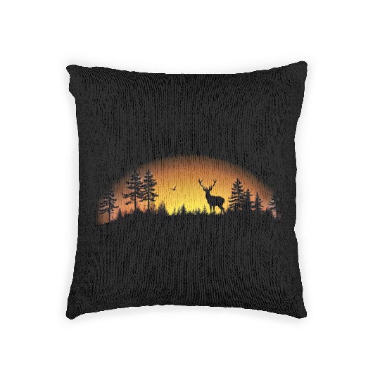Sunset Wilderness Woven Pillows