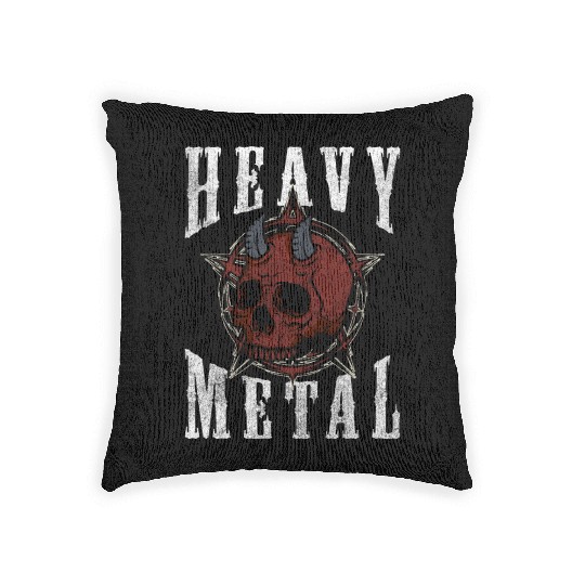 Rock and Roll Rocker Metal Band Woven Pillows