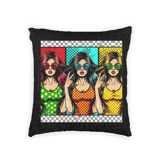 femmes sexy Woven Pillows