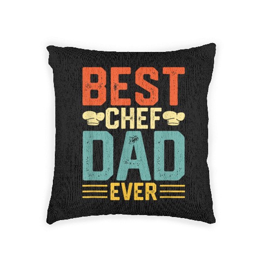 best lover fathers Cooking Woven Pillows