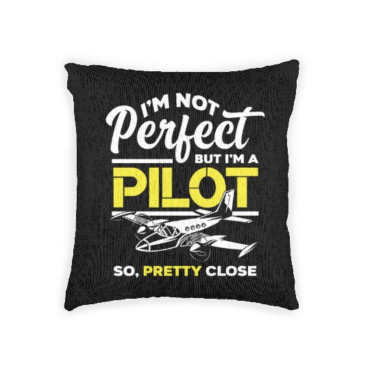 Pilots Saying Woven Pillows
