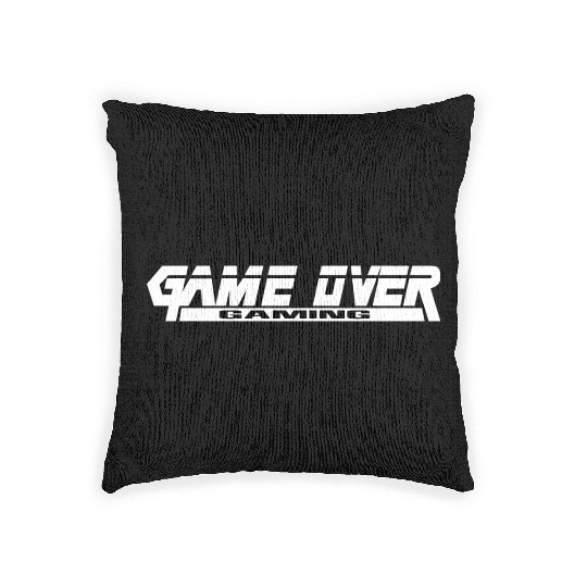 GameOverGaming Metal Gear Solid White Parody Woven Pillows