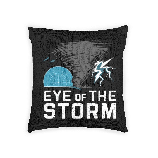 Tornado Chasing Adventures: Embrace Nature's Fury Woven Pillows