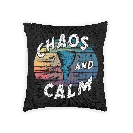 Tornado Chasing Adventures: Embrace Nature's Fury Woven Pillows