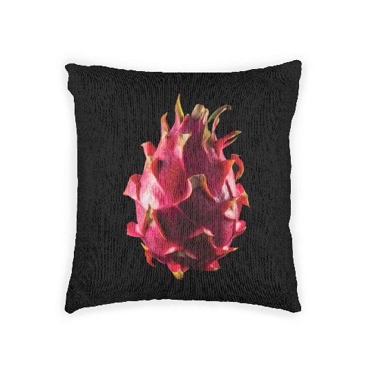 Dragon Fruit Realistic Woven Pillows