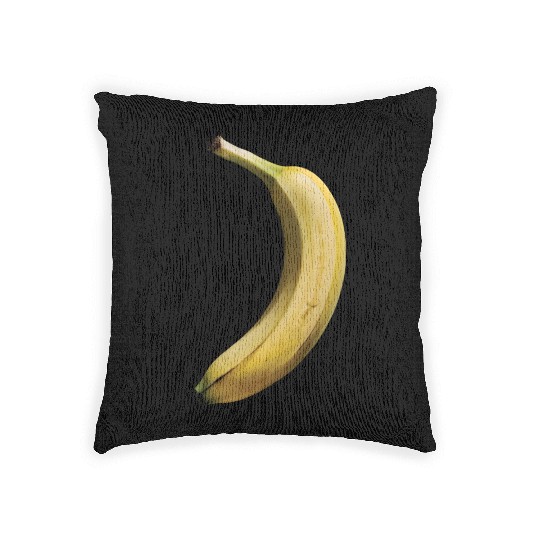 Banana Realistic Woven Pillows
