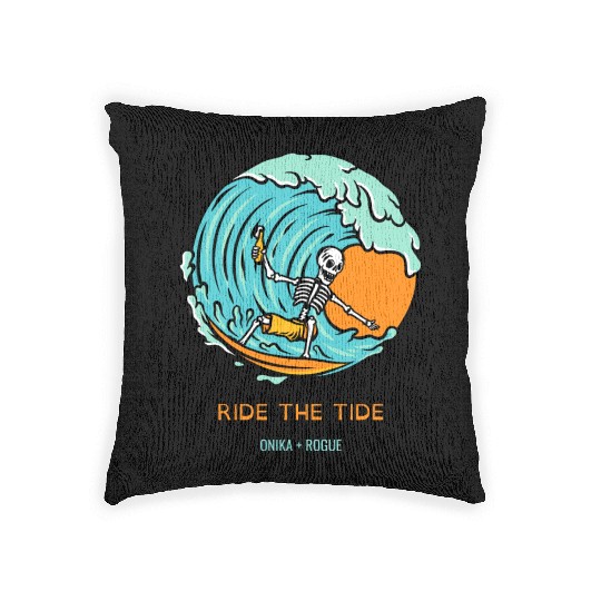 RIDE THE TIDE ONIKA + ROGUE Woven Pillows