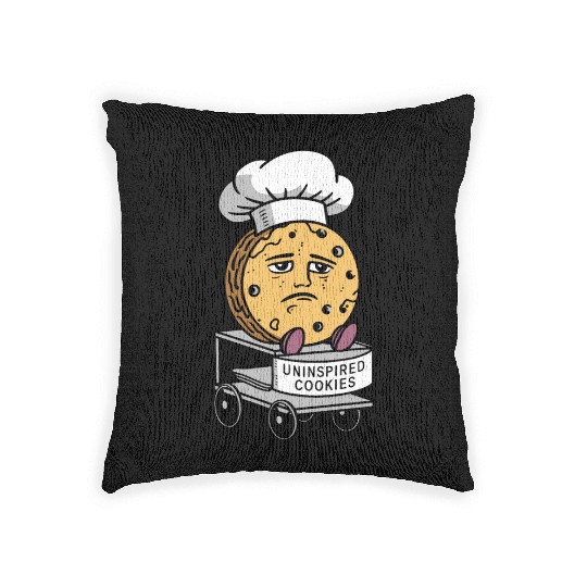 Uninspired Cookies Vintage Cookie Design Woven Pillows