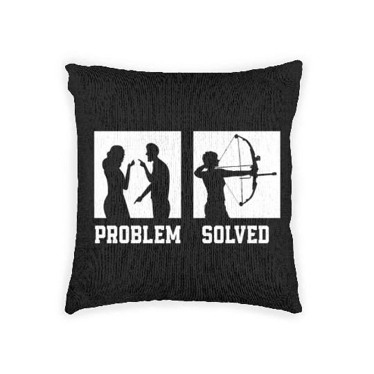 Hobby Archery Sport Funny Archery Woven Pillows
