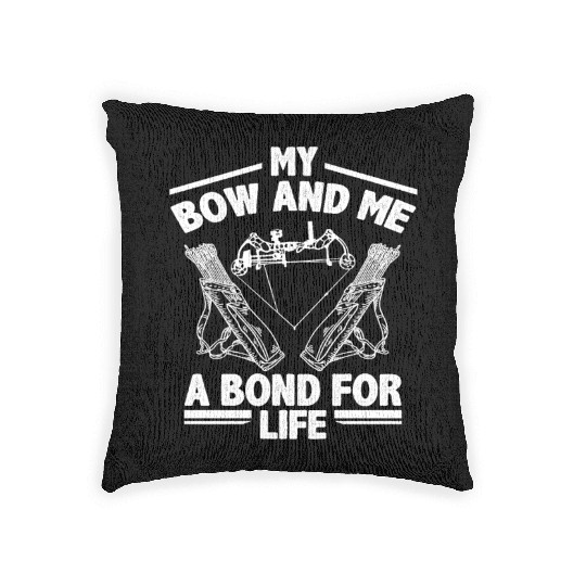 Love Archery Woven Pillows