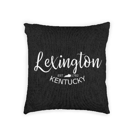 Lexington Kentucky Classic US Woven Pillows
