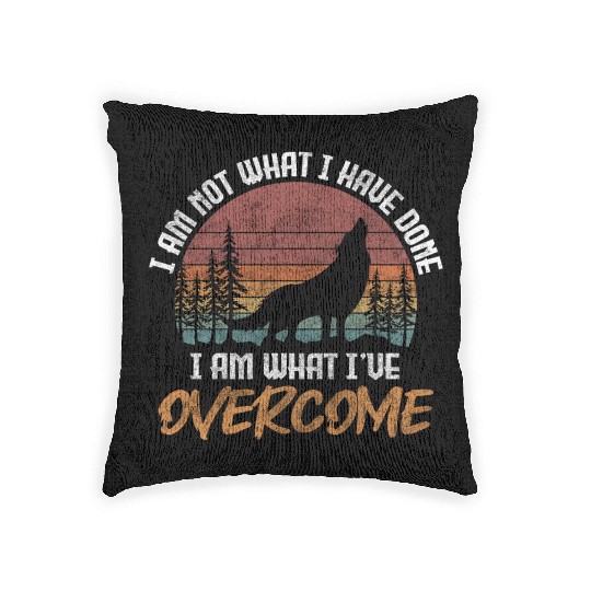 Wolves Wolfhound Full Moon Mythology Woven Pillows