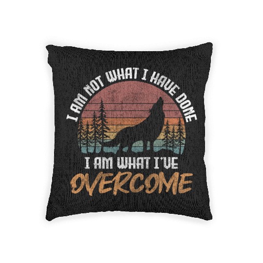 Wolves Wolfhound Full Moon Mythology Woven Pillows