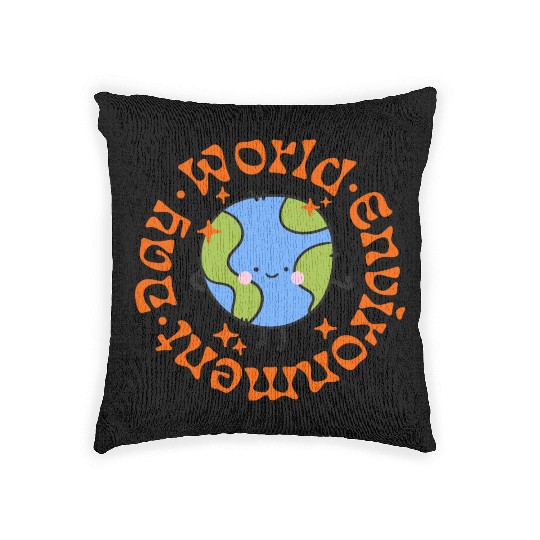 World Environment Day Woven Pillows