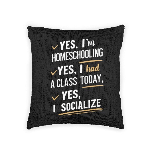 Embrace The Homeschool Journey With Your Woven Pillows