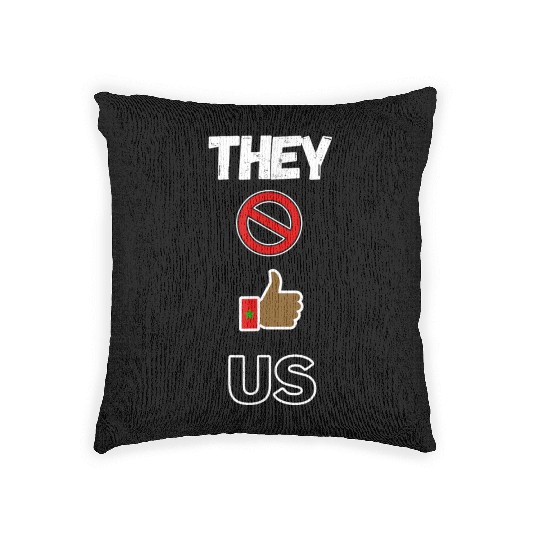 Serious Grumpy Funny Monkey Meme Woven Pillows
