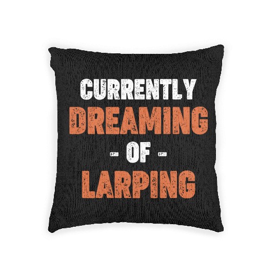 Larp Because Real Life Sucks Fencing Medieval Woven Pillows