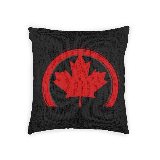 Stylish Air Canada Airline Design Woven Pillows