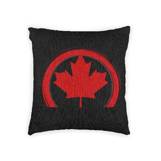 Stylish Air Canada Airline Design Woven Pillows