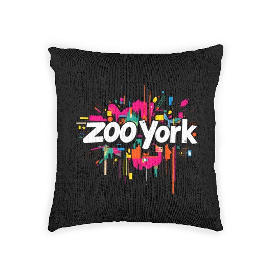 Zoo York Graffiti Street Art Woven Pillows