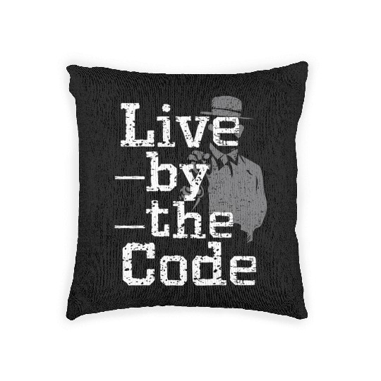 Mobster Gangster Mafia Organized Crime Boss Woven Pillows