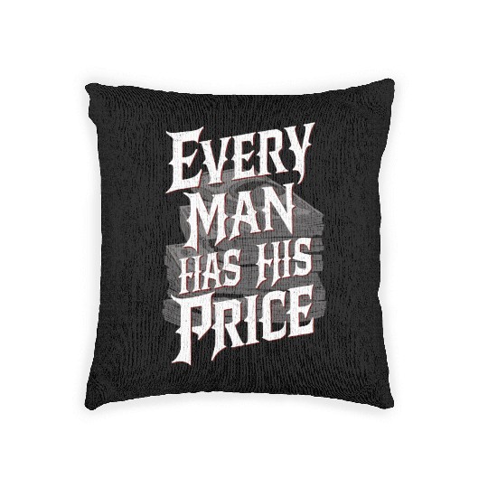 Mobster Gangster Mafia Organized Crime Boss Woven Pillows