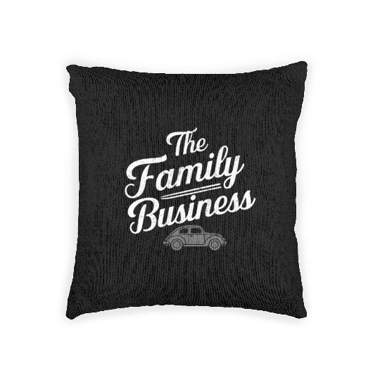 Mobster Gangster Mafia Organized Crime Boss Woven Pillows